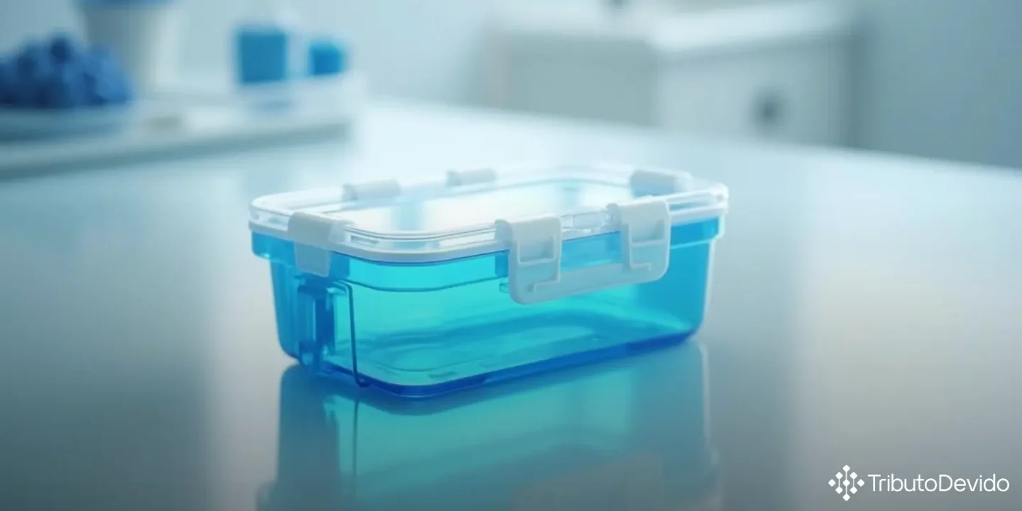 classificação fiscal de recipientes de plástico contendo gel refrigerante na NCM