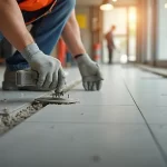 troca de pisos cerâmicos tributação