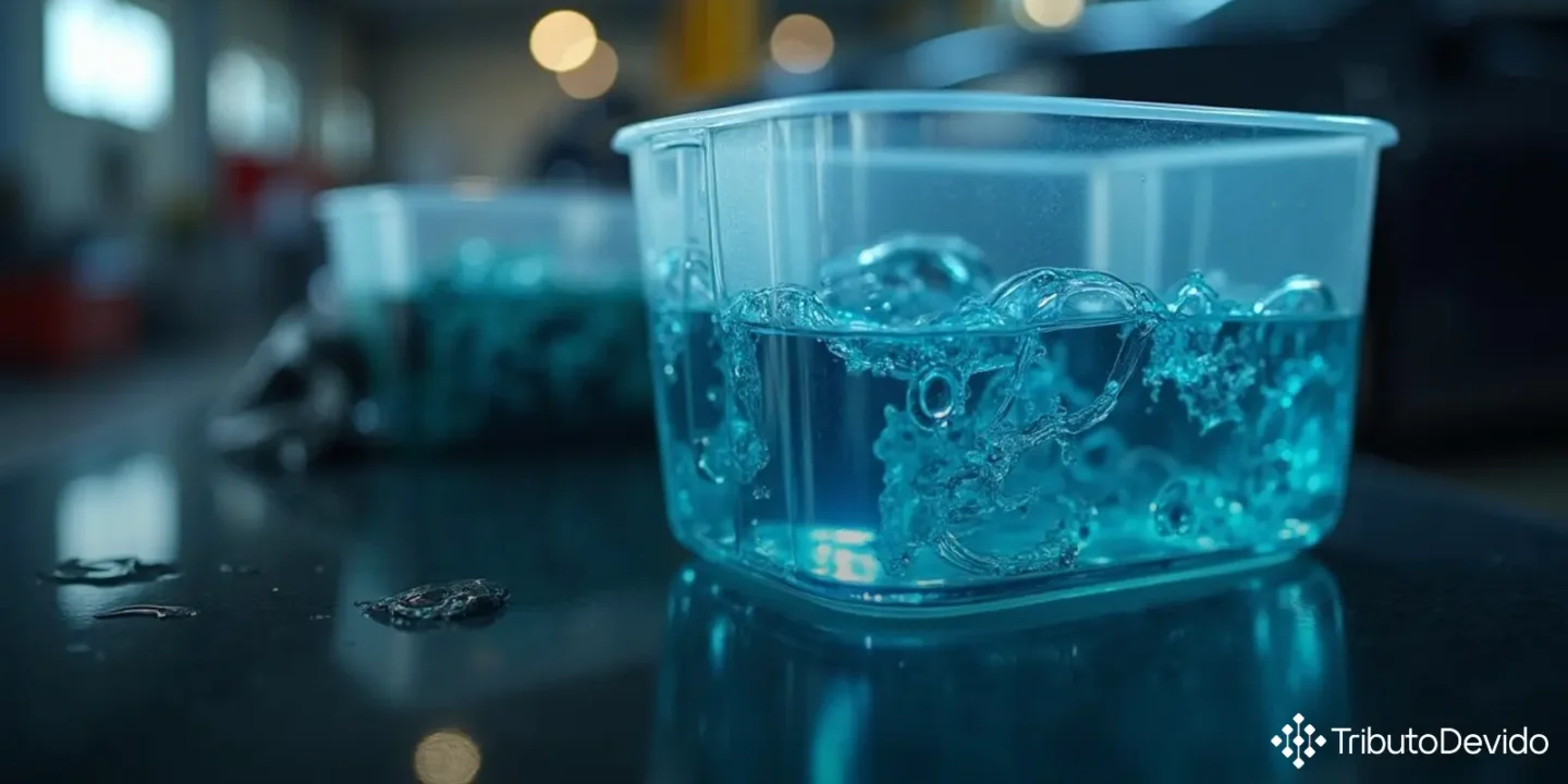 Classificação fiscal de reservatório com bomba para limpador de para-brisas