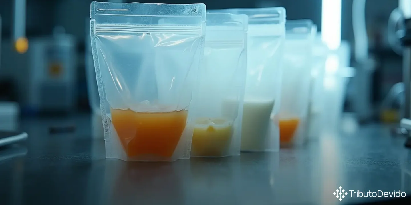 Classificação fiscal dos sacos plásticos para embalar alimentos