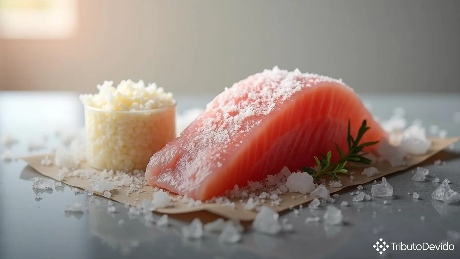 classificação fiscal de filé de salmão congelado com molho na NCM