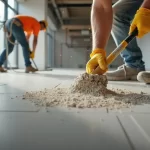 substituição de pisos cerâmicos