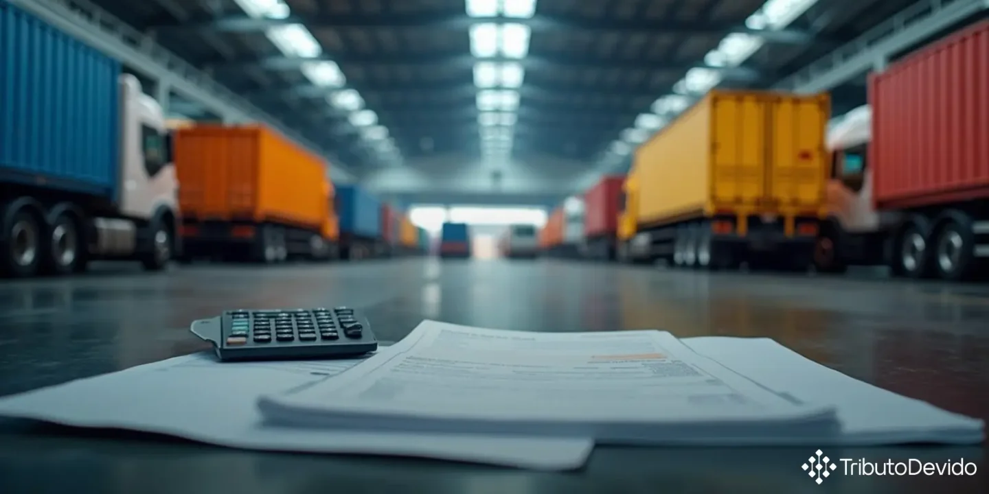 percentuais de lucro presumido para transporte multimodal de cargas