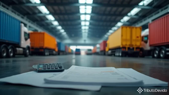 percentuais de lucro presumido para transporte multimodal de cargas