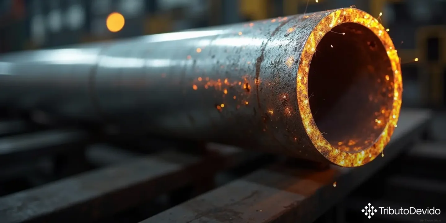 classificação fiscal de tubos de aço com costura