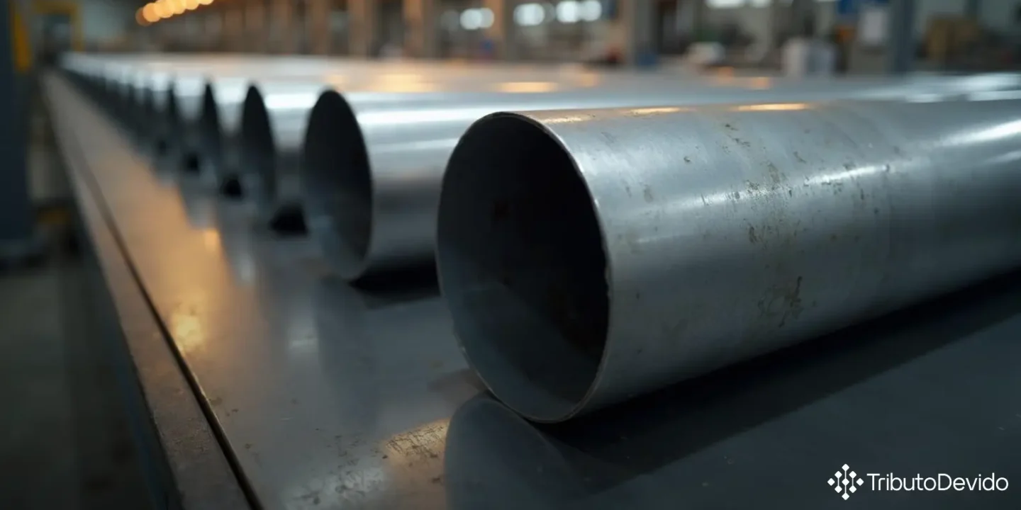 classificação fiscal de tubos de aço para chaminés