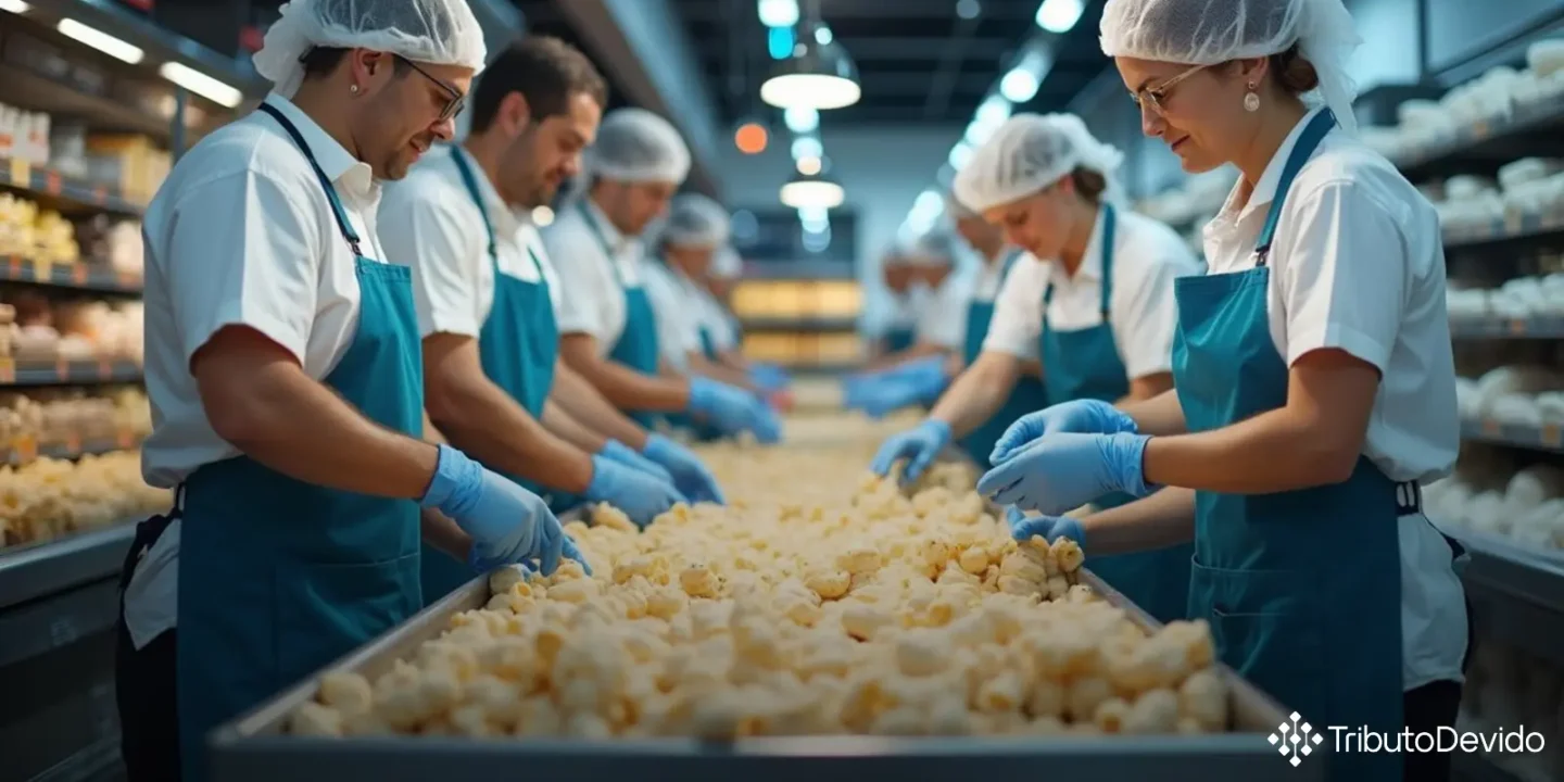 Uniformes em Supermercados: Créditos de PIS/COFINS para Setores de Produção