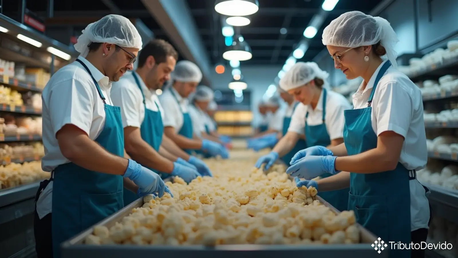 Uniformes em Supermercados: Créditos de PIS/COFINS para Setores de Produção