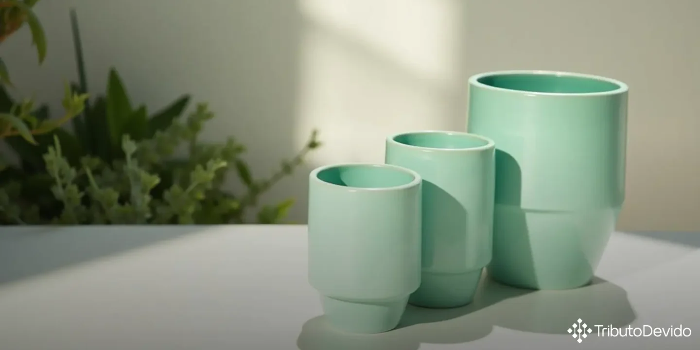 classificação fiscal NCM de vasos de plástico para plantas