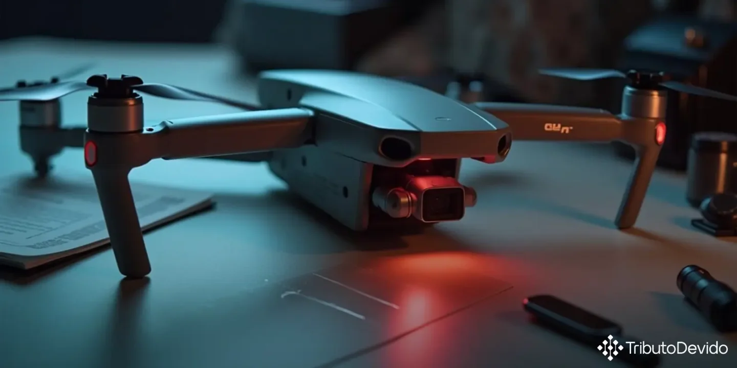 classificação fiscal de drones com câmeras integradas