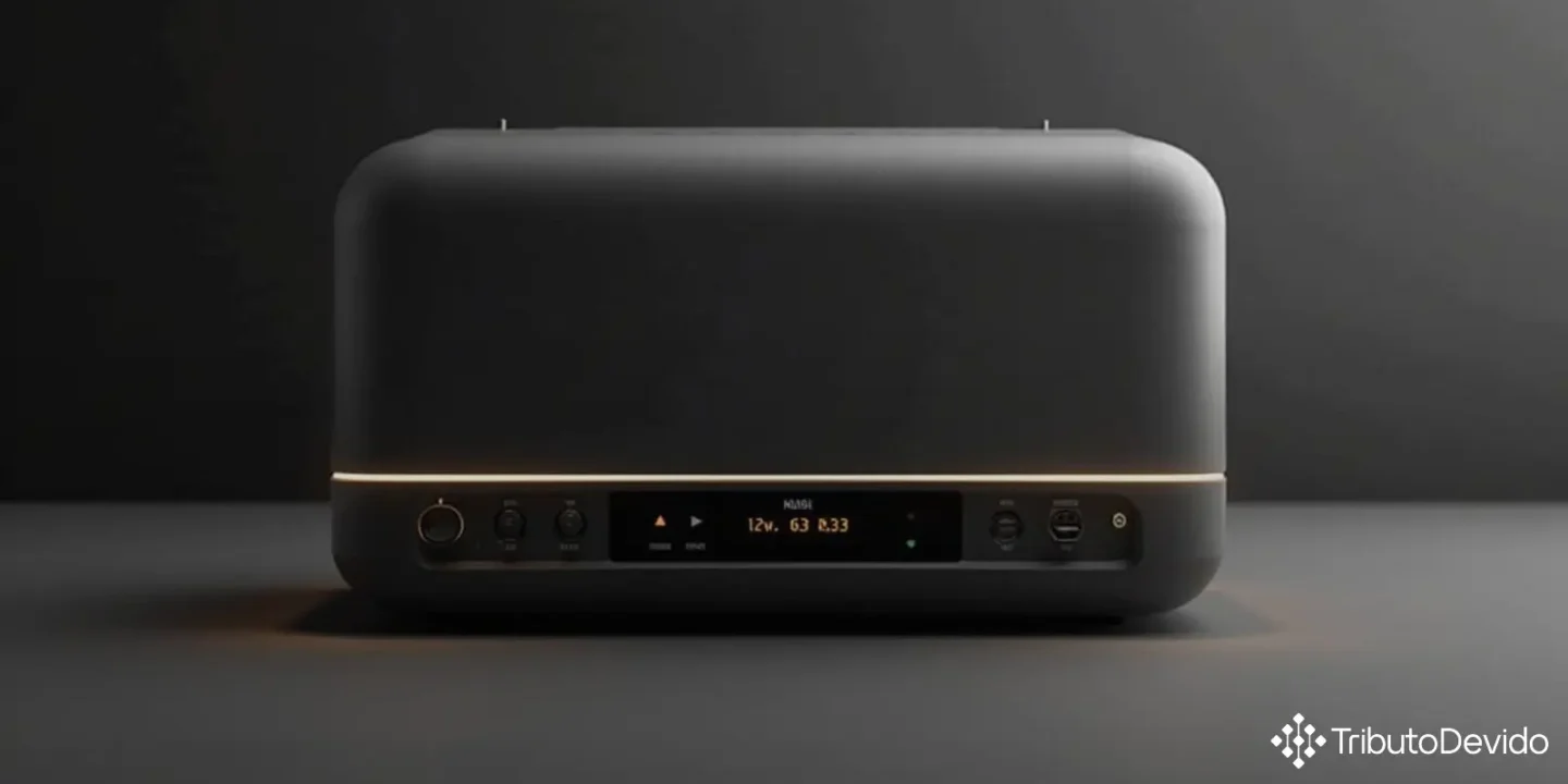 Classificação fiscal de caixa acústica com rádio FM