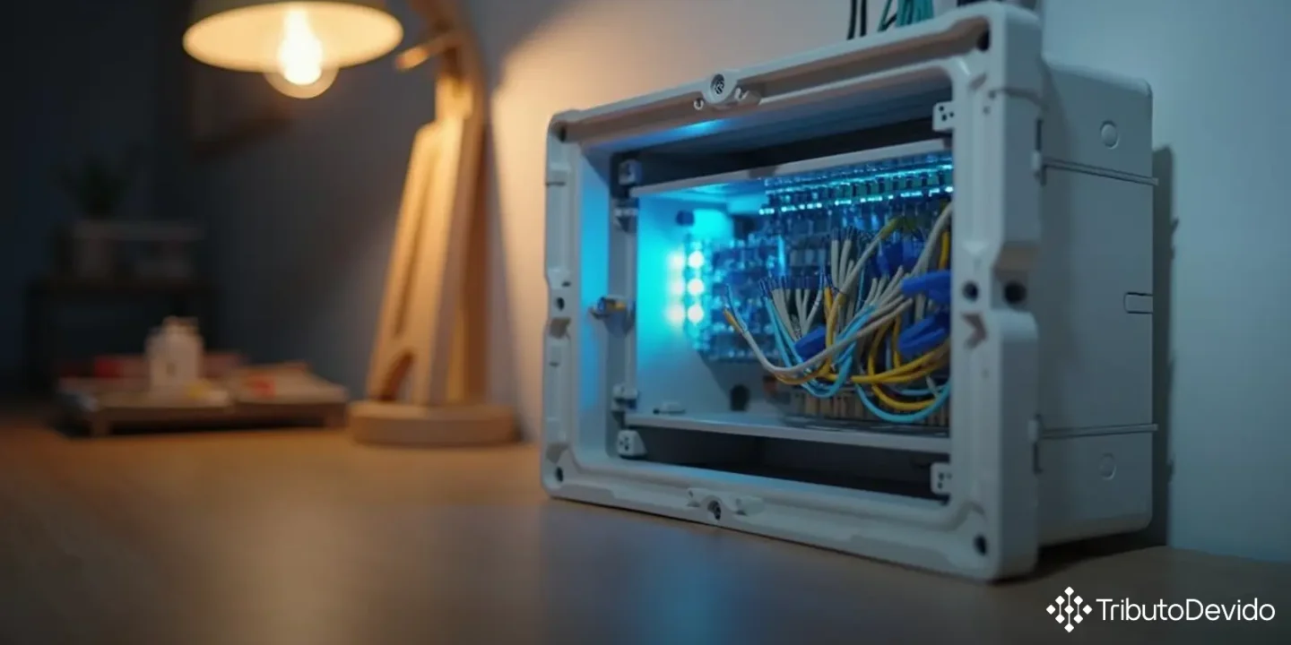 classificação fiscal de caixas para rede FTTH