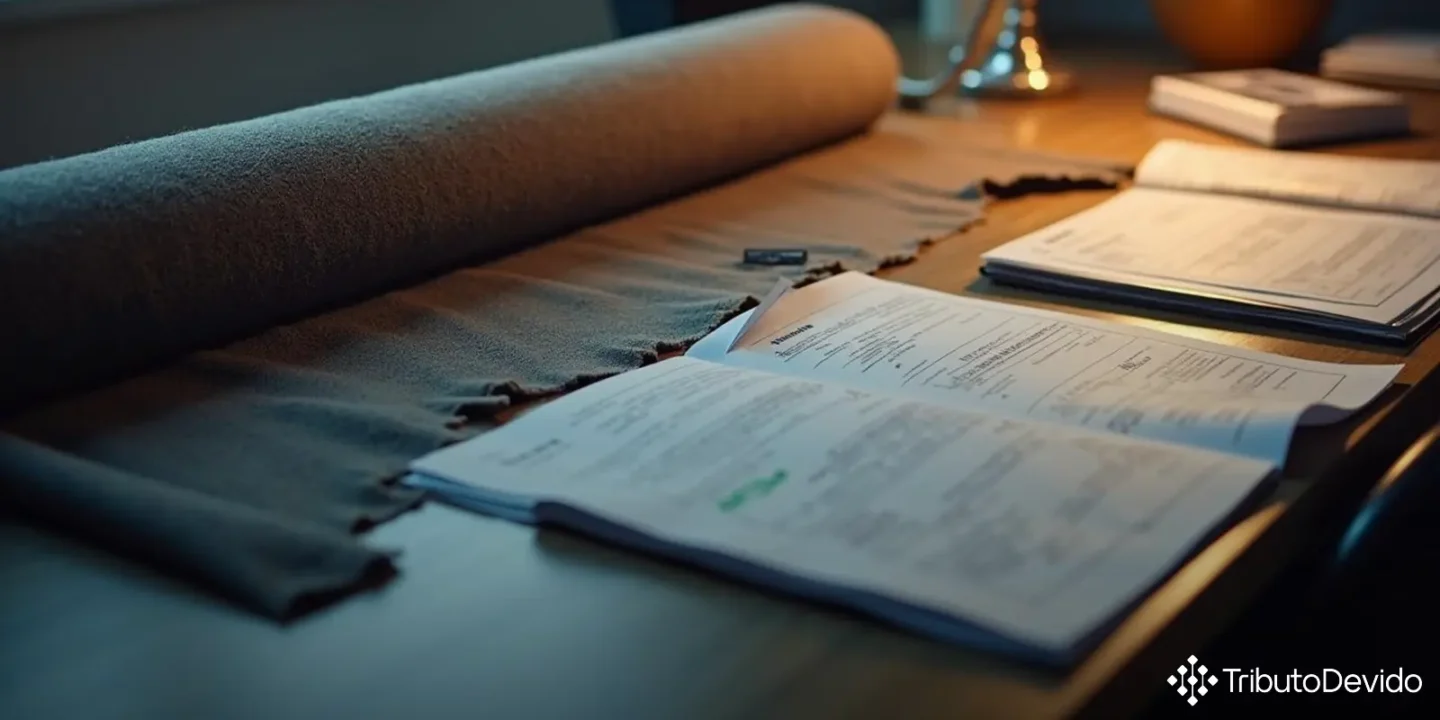 classificação fiscal de falso tecido de poliéster