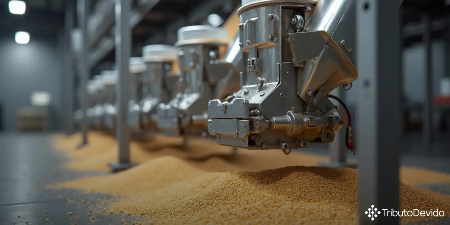 classificação fiscal de distribuidor automático de grãos