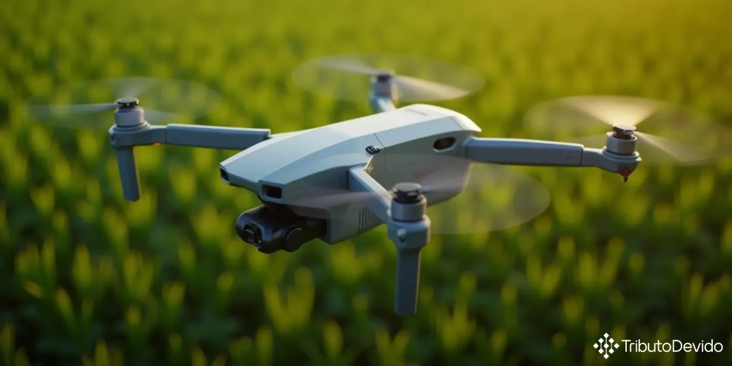 classificação fiscal de drones agrícolas para pulverização