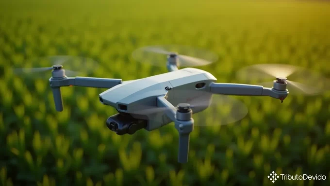 classificação fiscal de drones agrícolas para pulverização