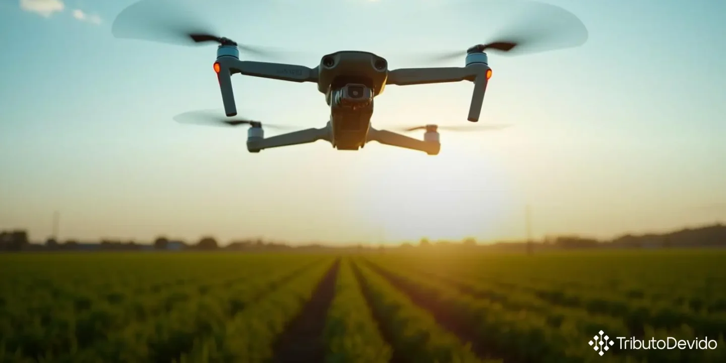 classificação fiscal de drones agrícolas para pulverização