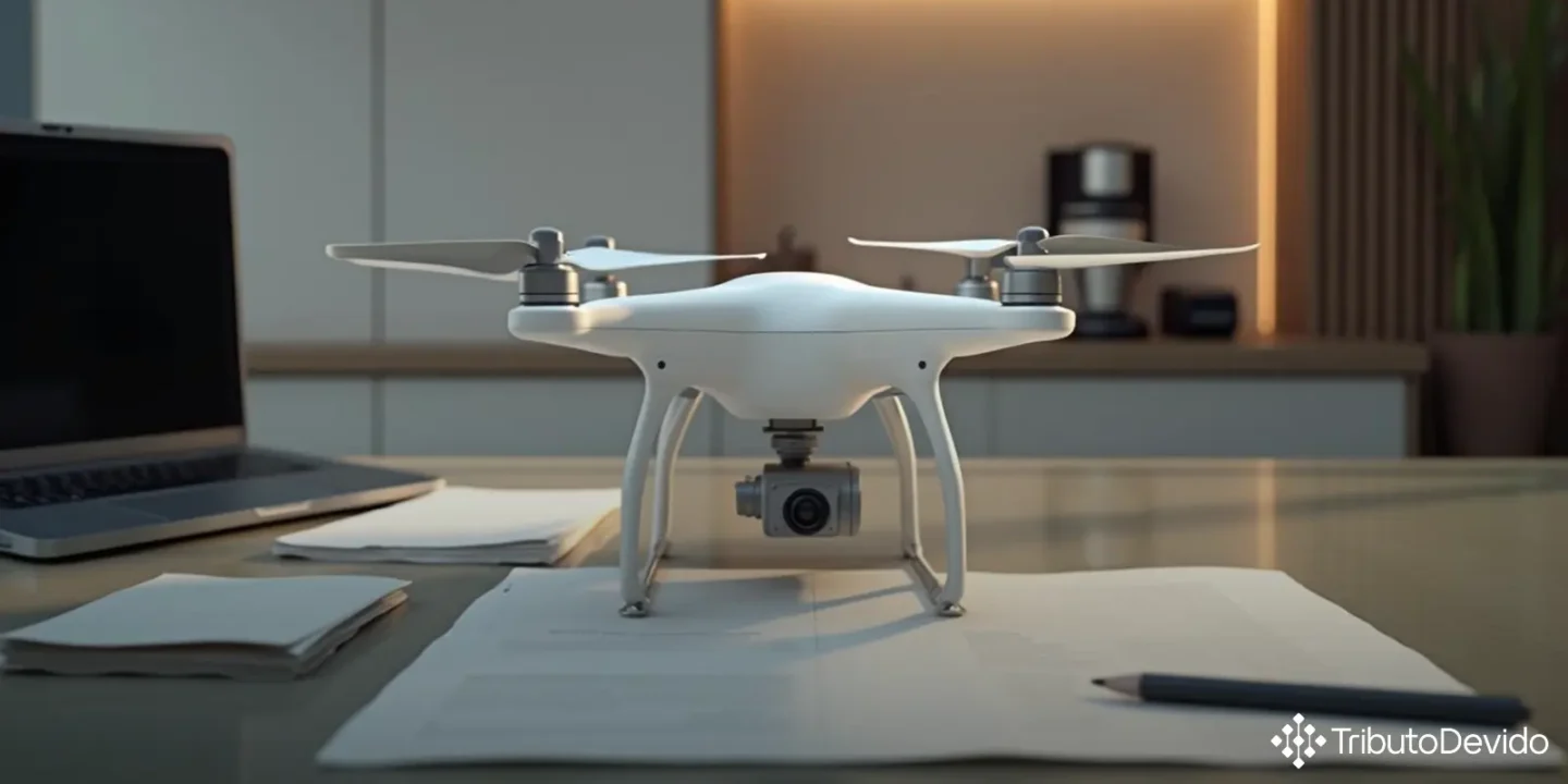 classificação fiscal de drones com câmeras