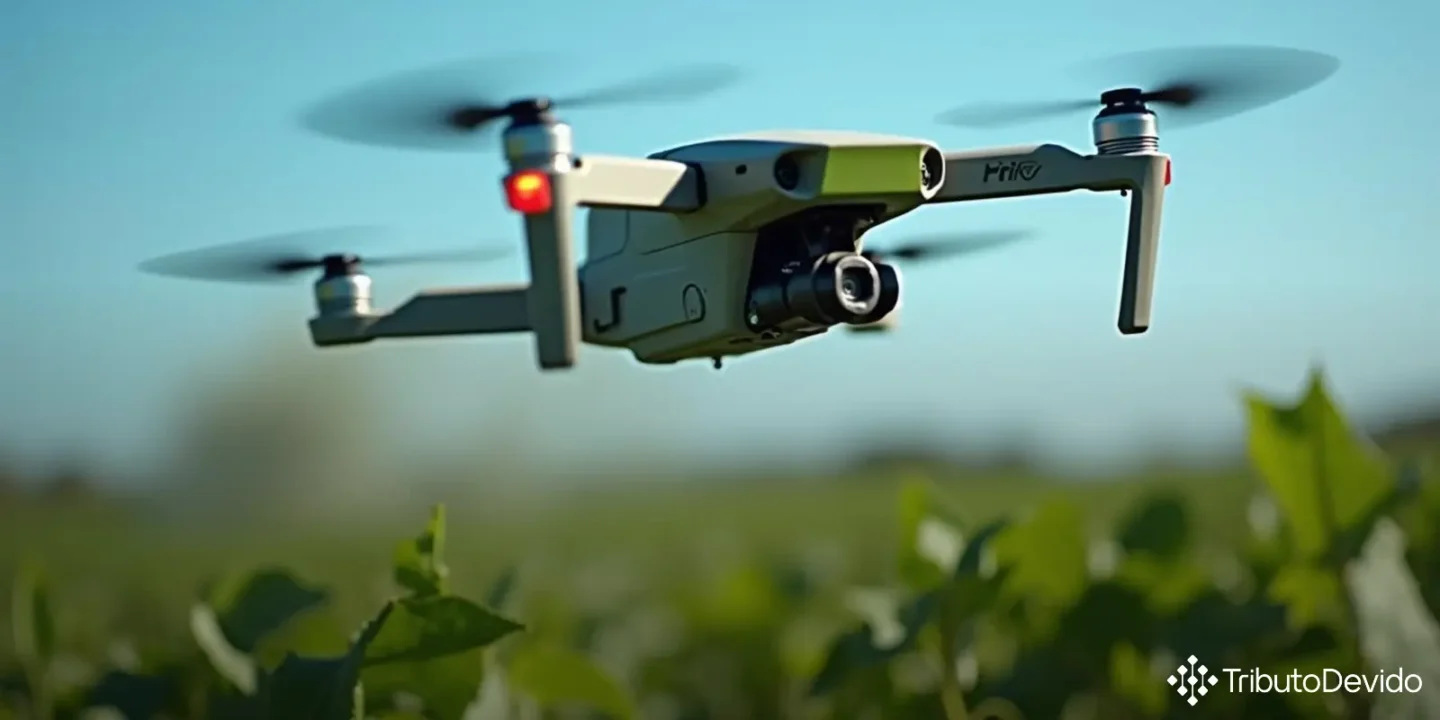 classificação fiscal de drones agrícolas pulverizadores