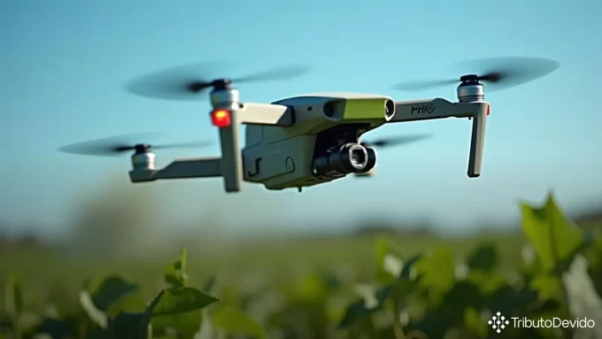 classificação fiscal de drones agrícolas pulverizadores