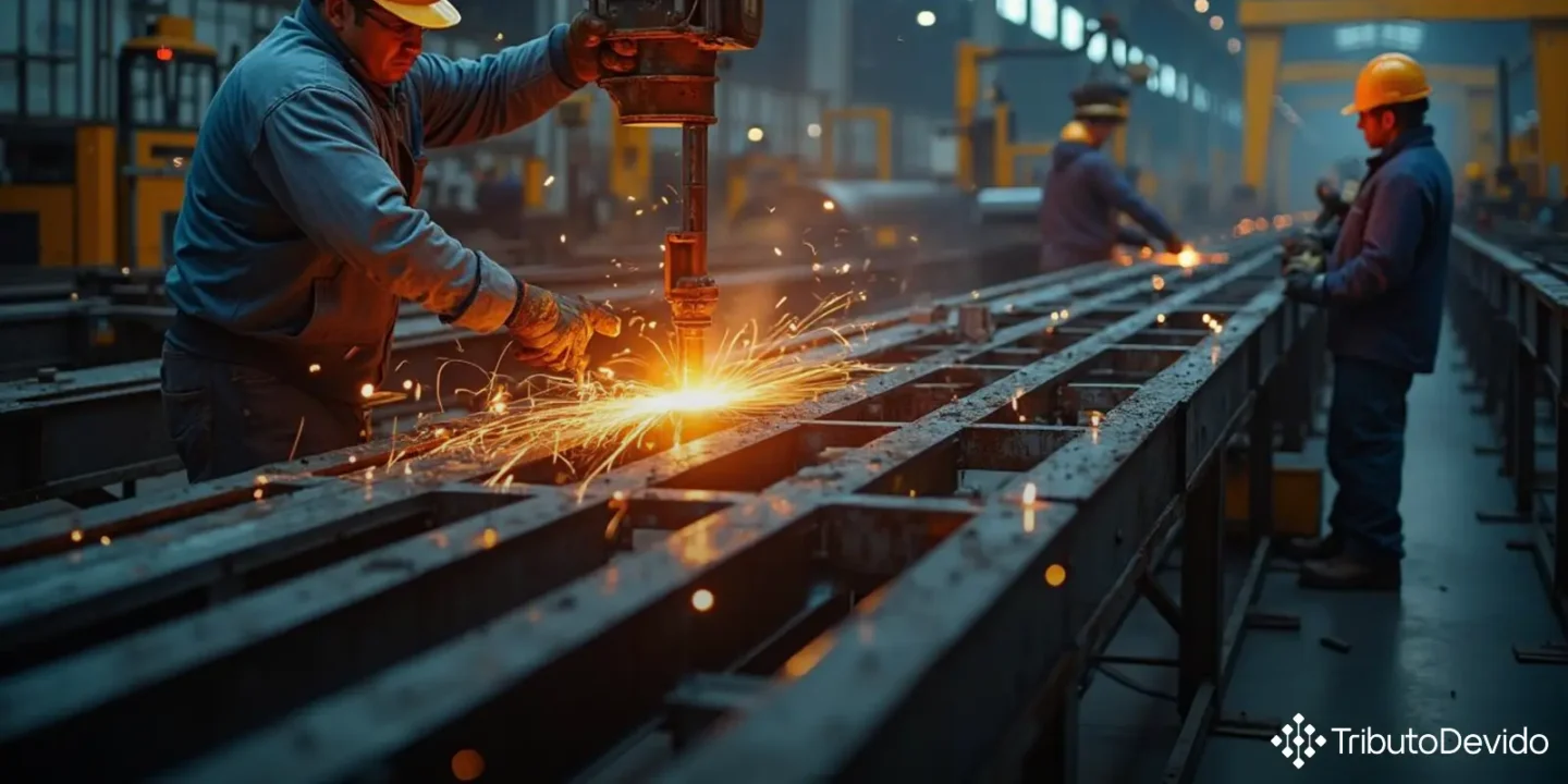 montagem de galpões não caracteriza industrialização