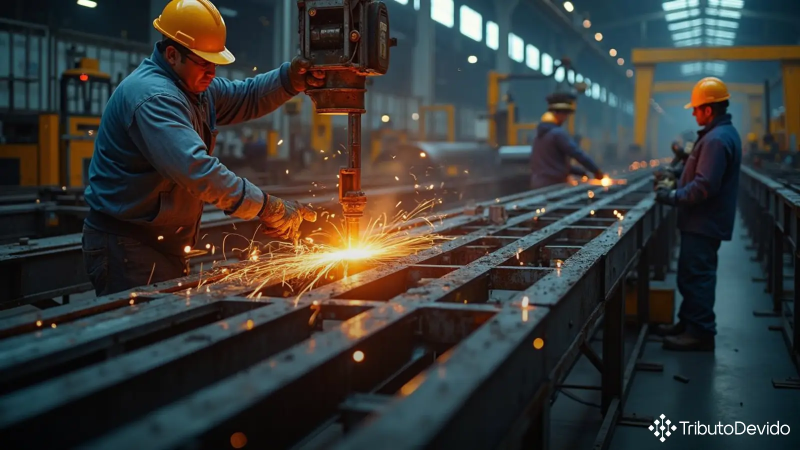 montagem de galpões não caracteriza industrialização