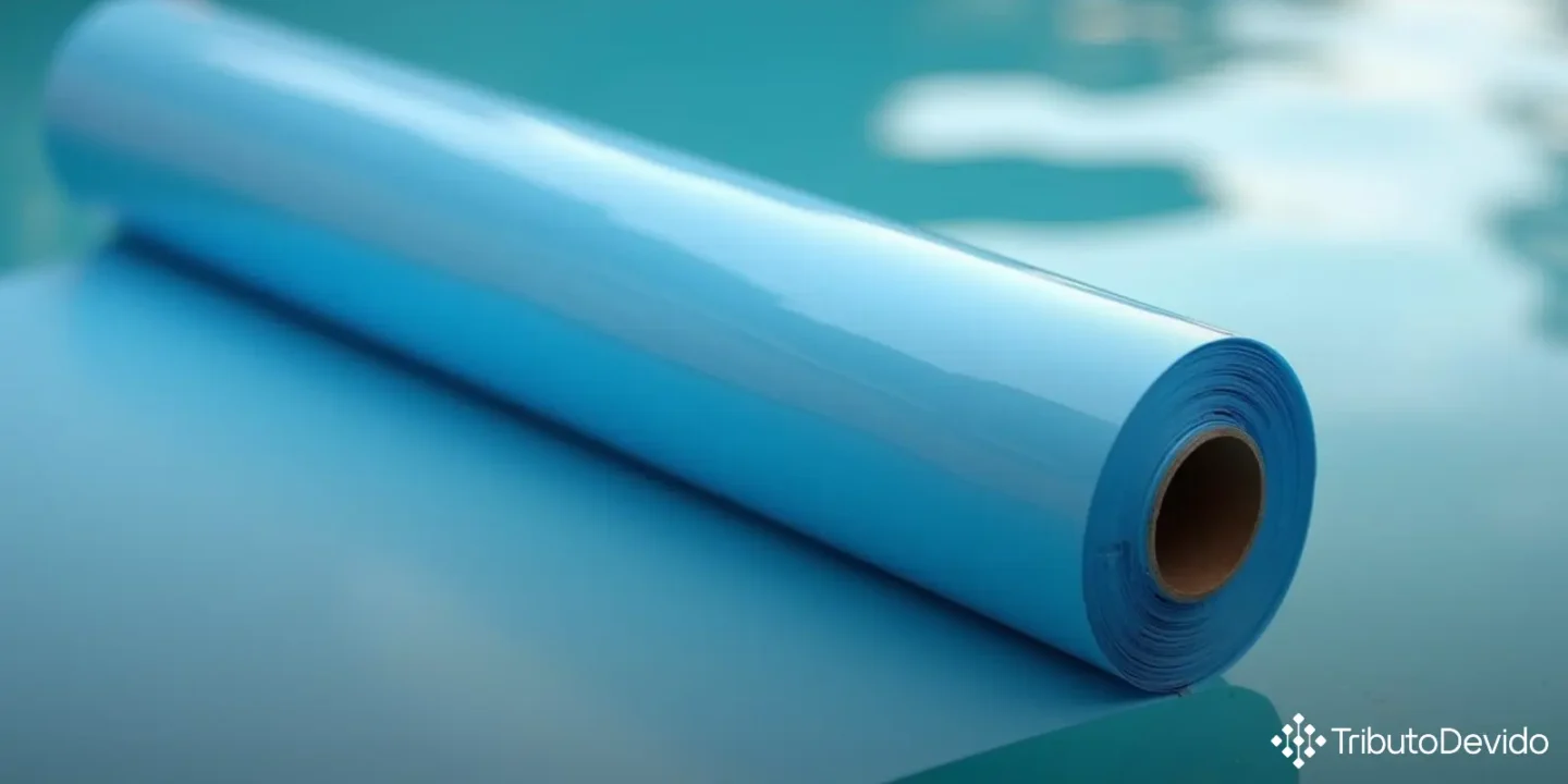 Classificação fiscal de filmes de PVC para revestimento de piscinas