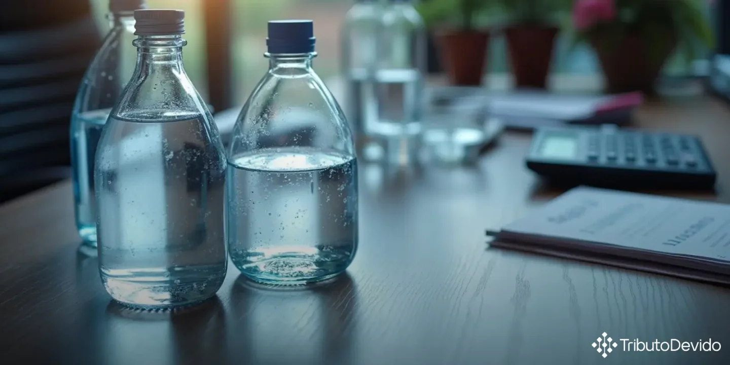 tributação federal sobre água mineral natural