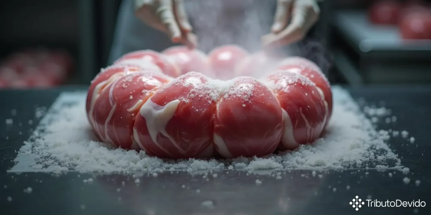 classificação fiscal de hambúrguer de carne bovina congelado na NCM