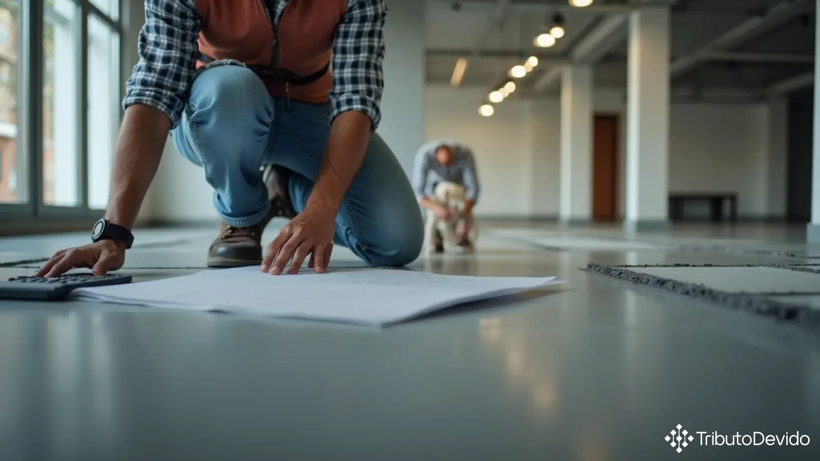 retenção de tributos na substituição de pisos cerâmicos