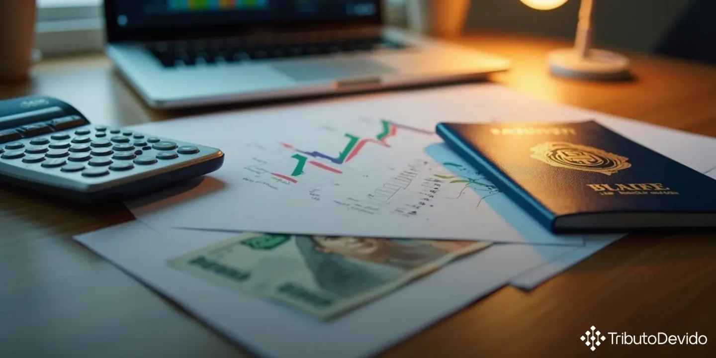 Isenção de imposto em ganhos de capitais em aplicações no exterior até R$ 35 mil