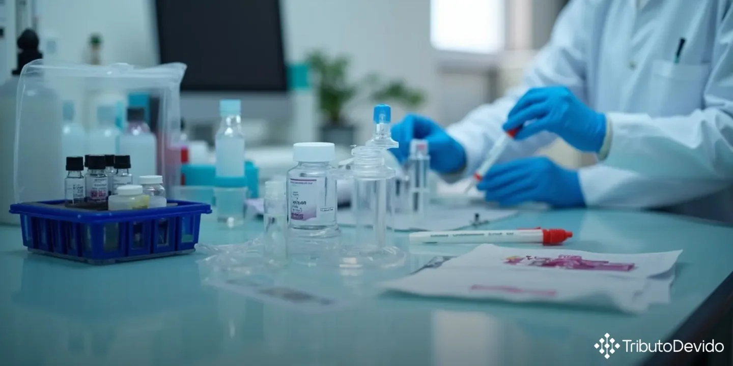 Classificação fiscal de kit para teste de micotoxina