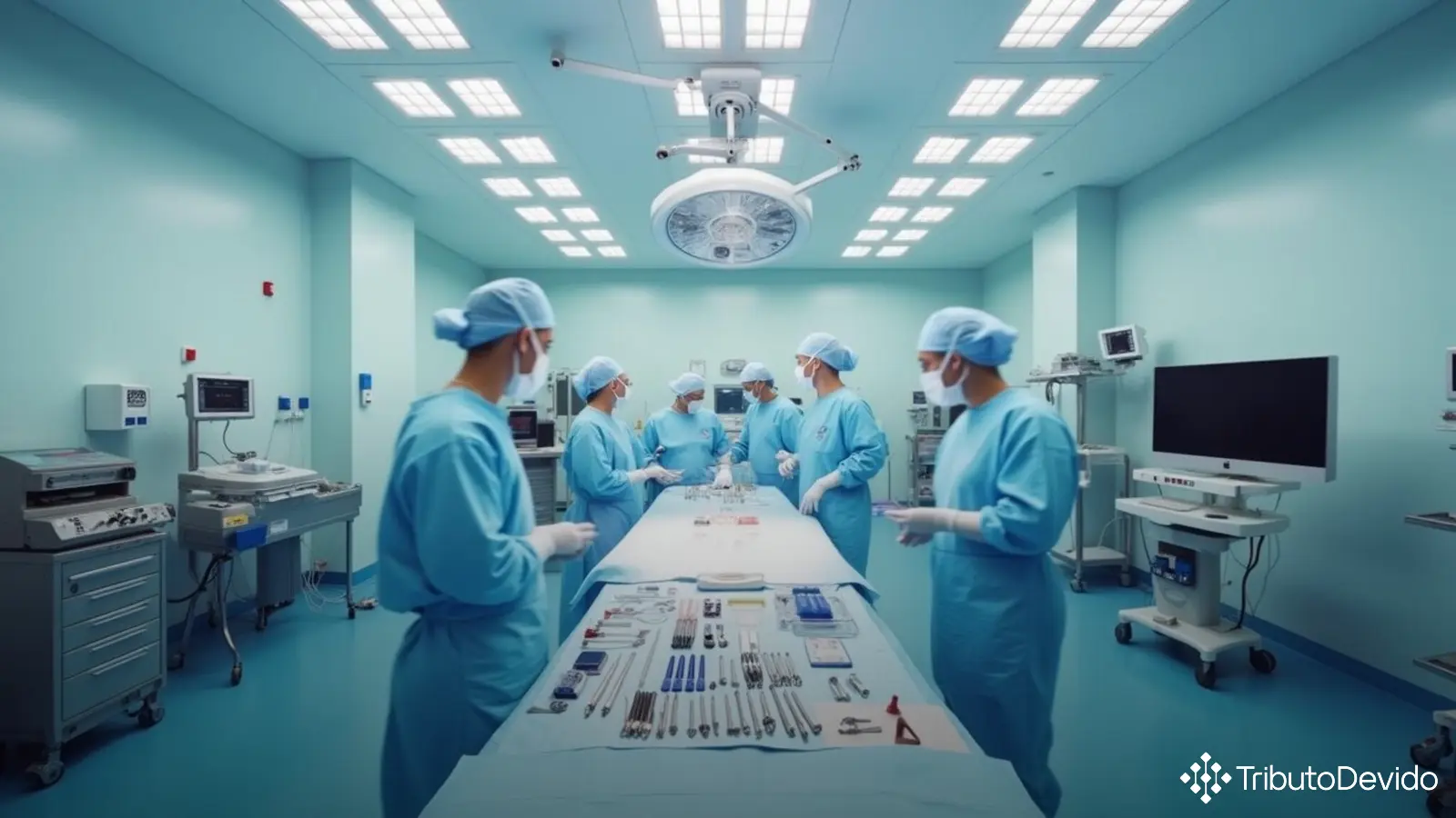 Classificação fiscal de conjuntos para cirurgia do nervo trigêmeo