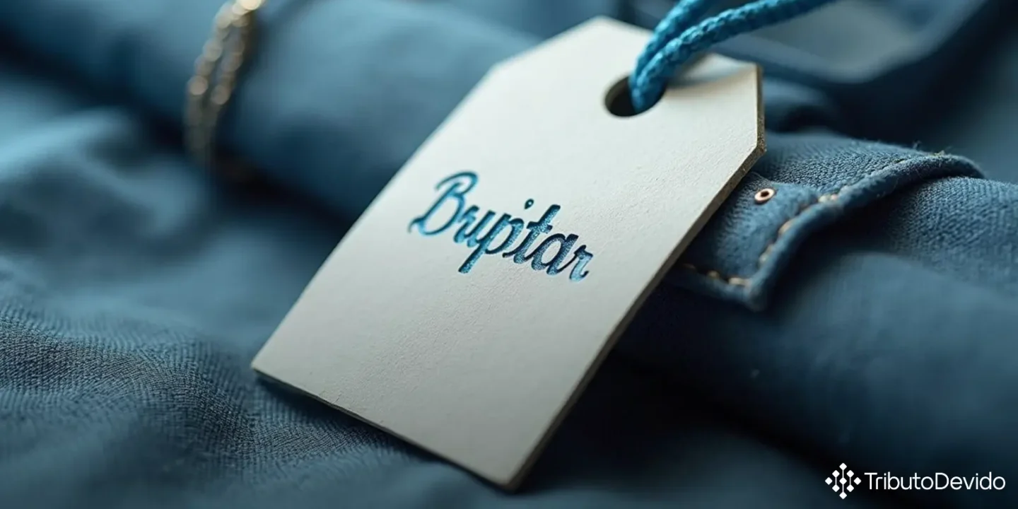 Classificação fiscal de lacres de autenticidade para roupas