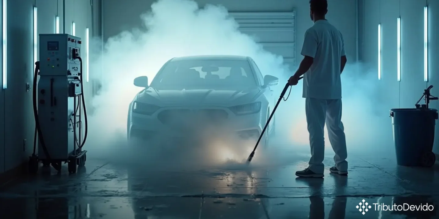 serviço de lavagem de veículos por MEI