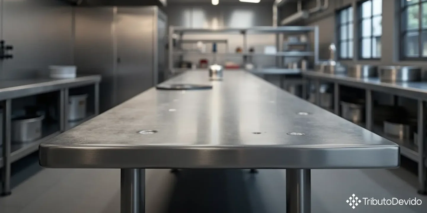 classificação fiscal de mesa de aço inoxidável