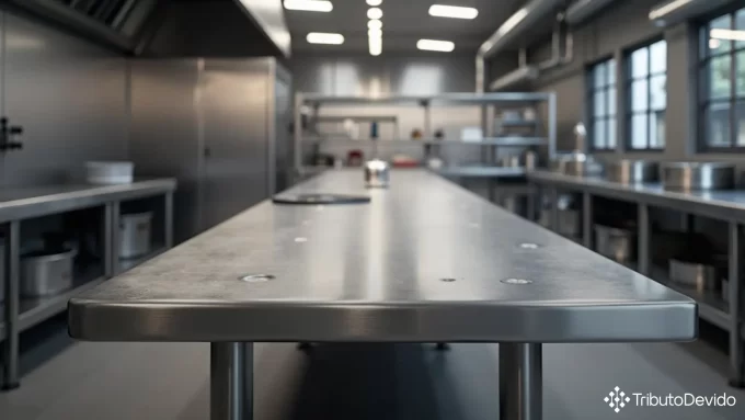 classificação fiscal de mesa de aço inoxidável