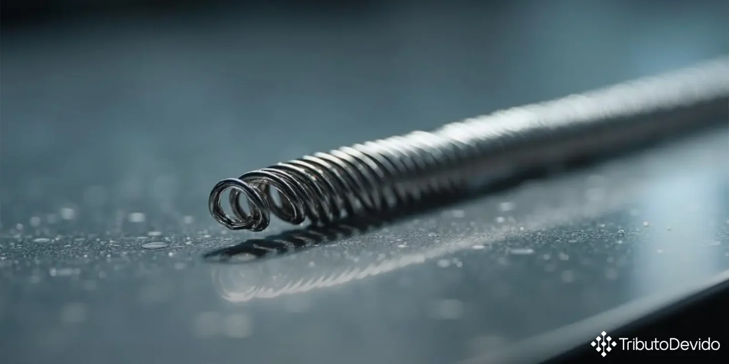 classificação fiscal de pino elástico espiral de aço inoxidável