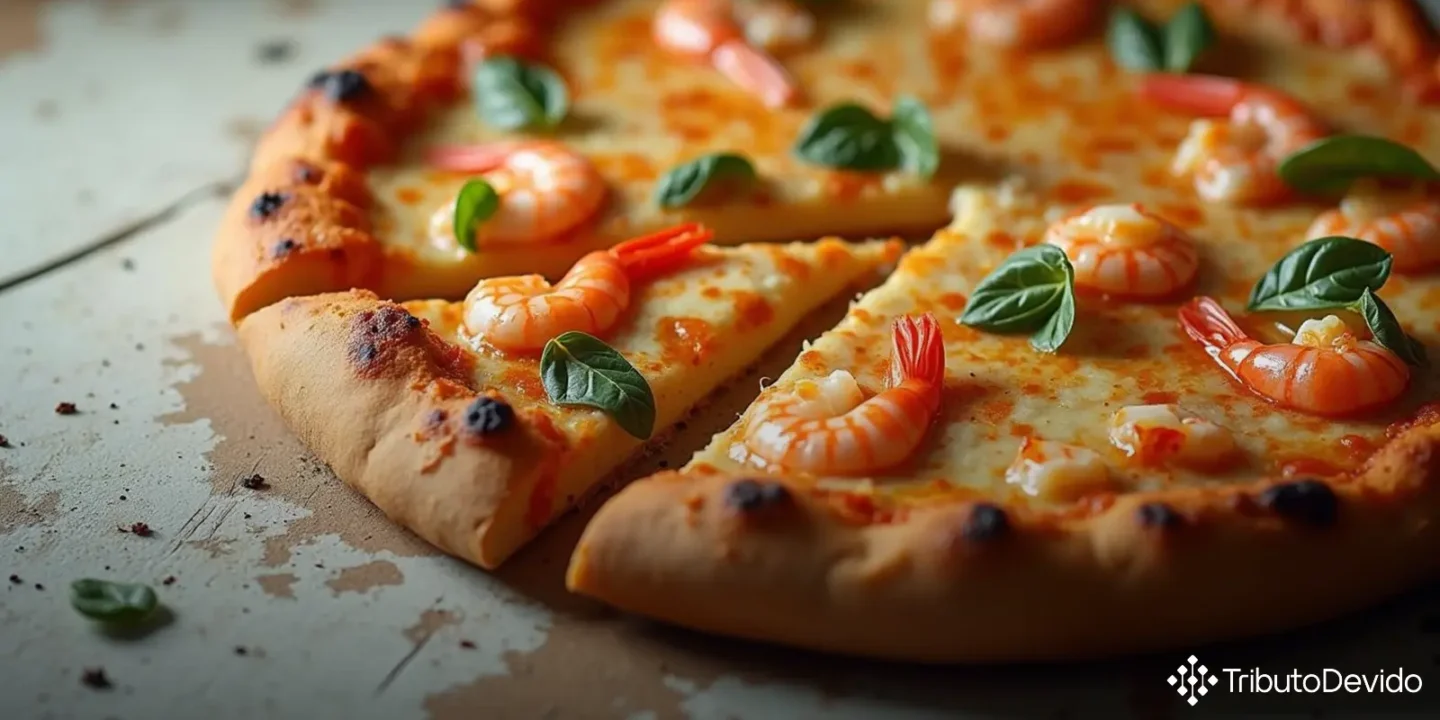 Classificação fiscal de pizza com camarão na NCM