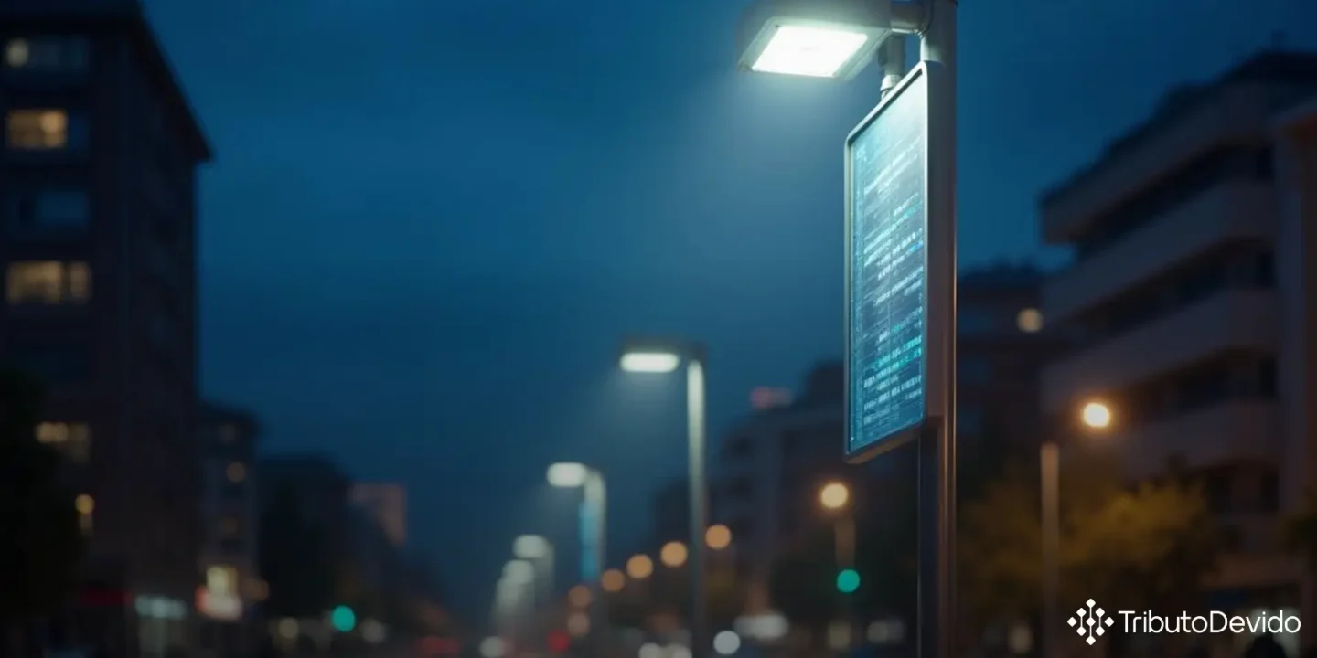 classificação fiscal de postes inteligentes para iluminação pública