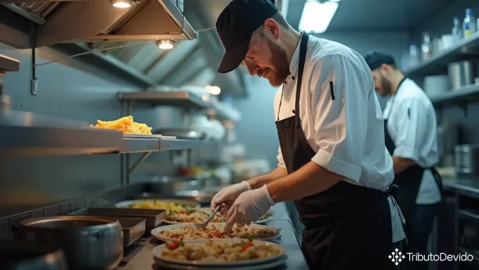 cessão de mão de obra em serviços de alimentação