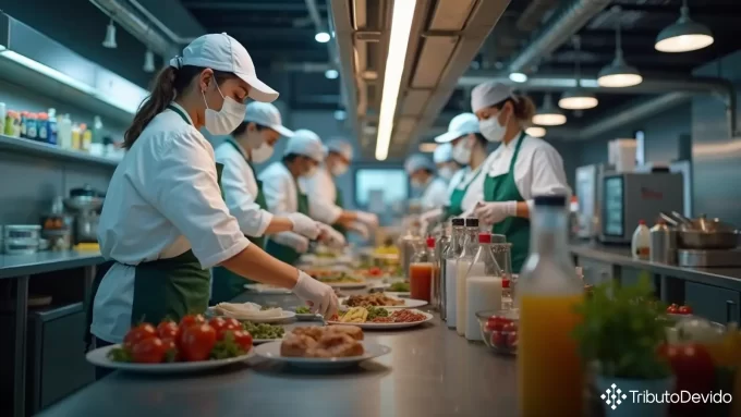 Créditos de PIS/COFINS em restaurantes