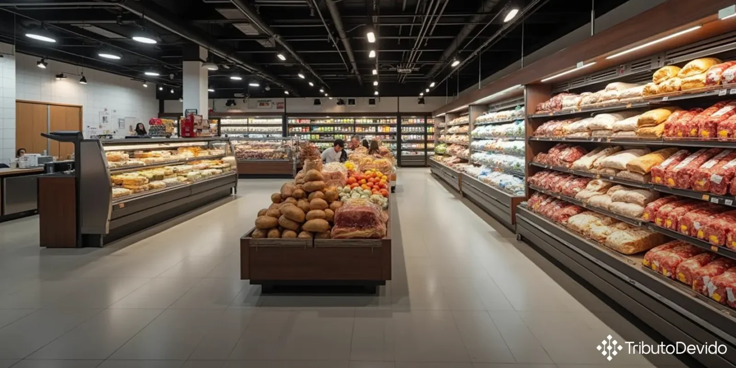 Créditos de PIS/COFINS em Supermercados