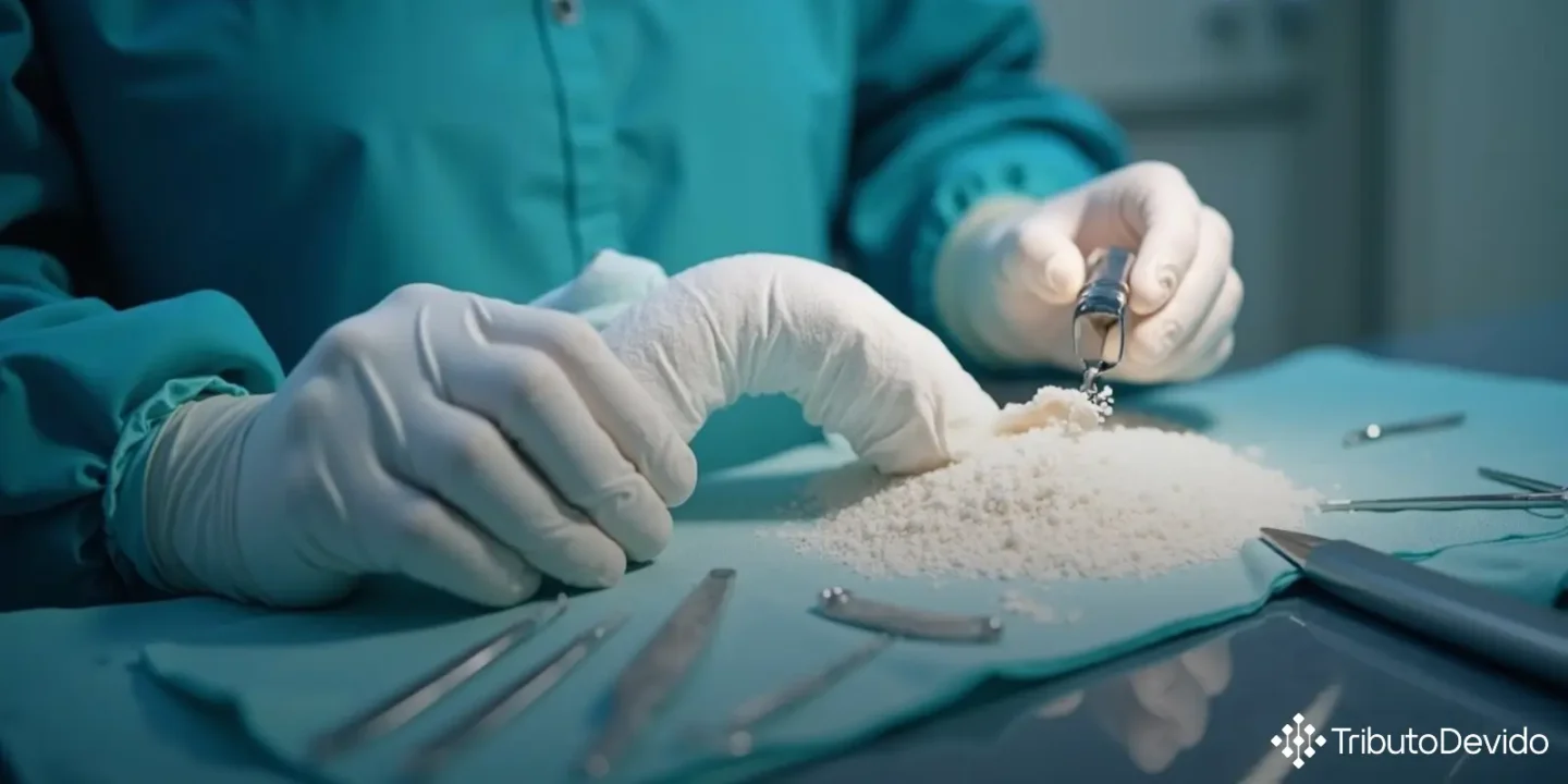 Classificação NCM de substituto de enxerto ósseo para regeneração óssea