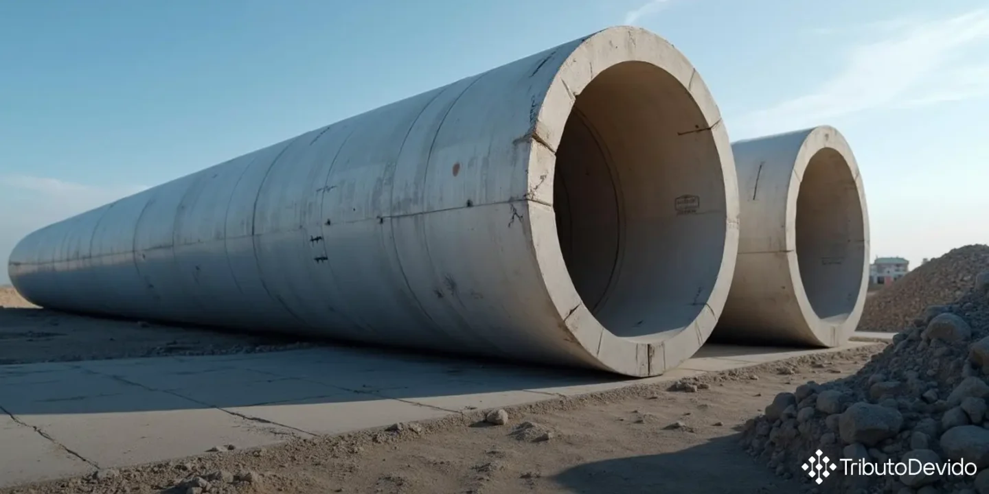 Classificação fiscal de tubos de concreto armado