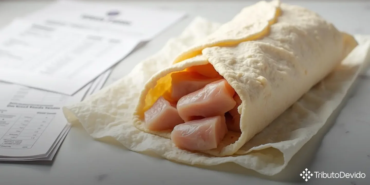 Classificação fiscal de wraps na NCM