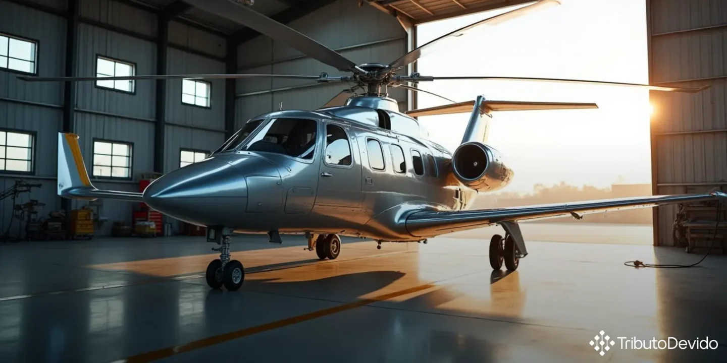 admissão temporária de aeronaves para transporte comercial