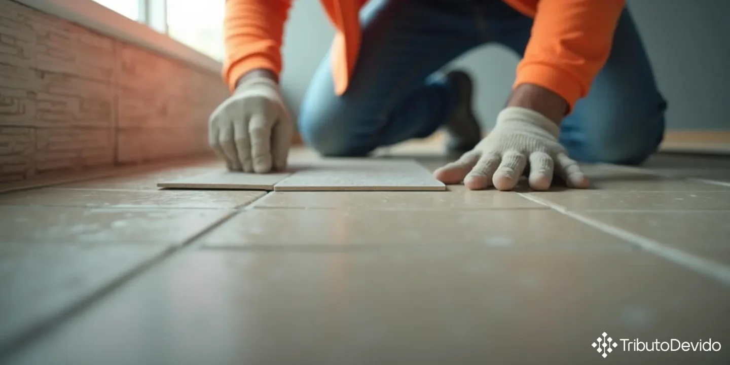 tributação no Simples Nacional para serviços de aplicação de revestimento cerâmico