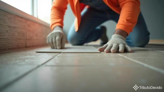 tributação no Simples Nacional para serviços de aplicação de revestimento cerâmico