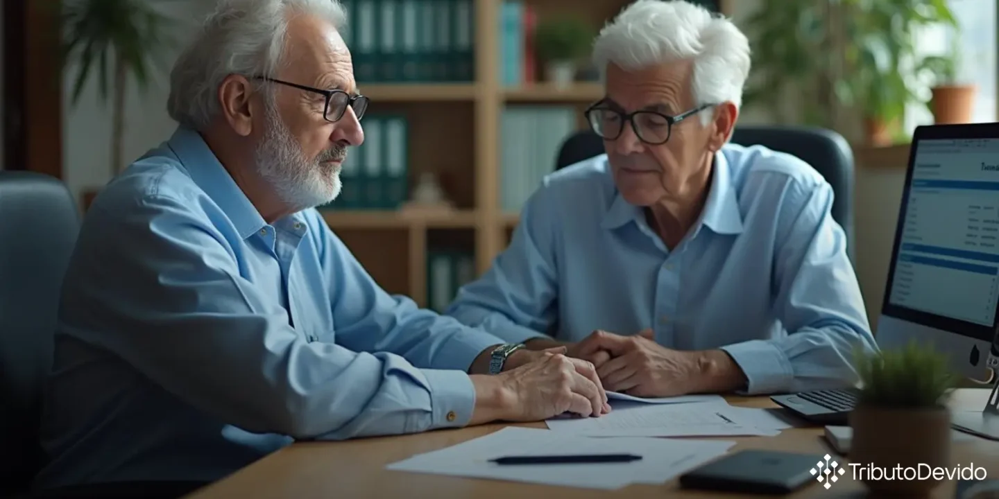 Imposto de Renda sobre Rendimentos Recebidos Acumuladamente de aposentadoria após 65 anos